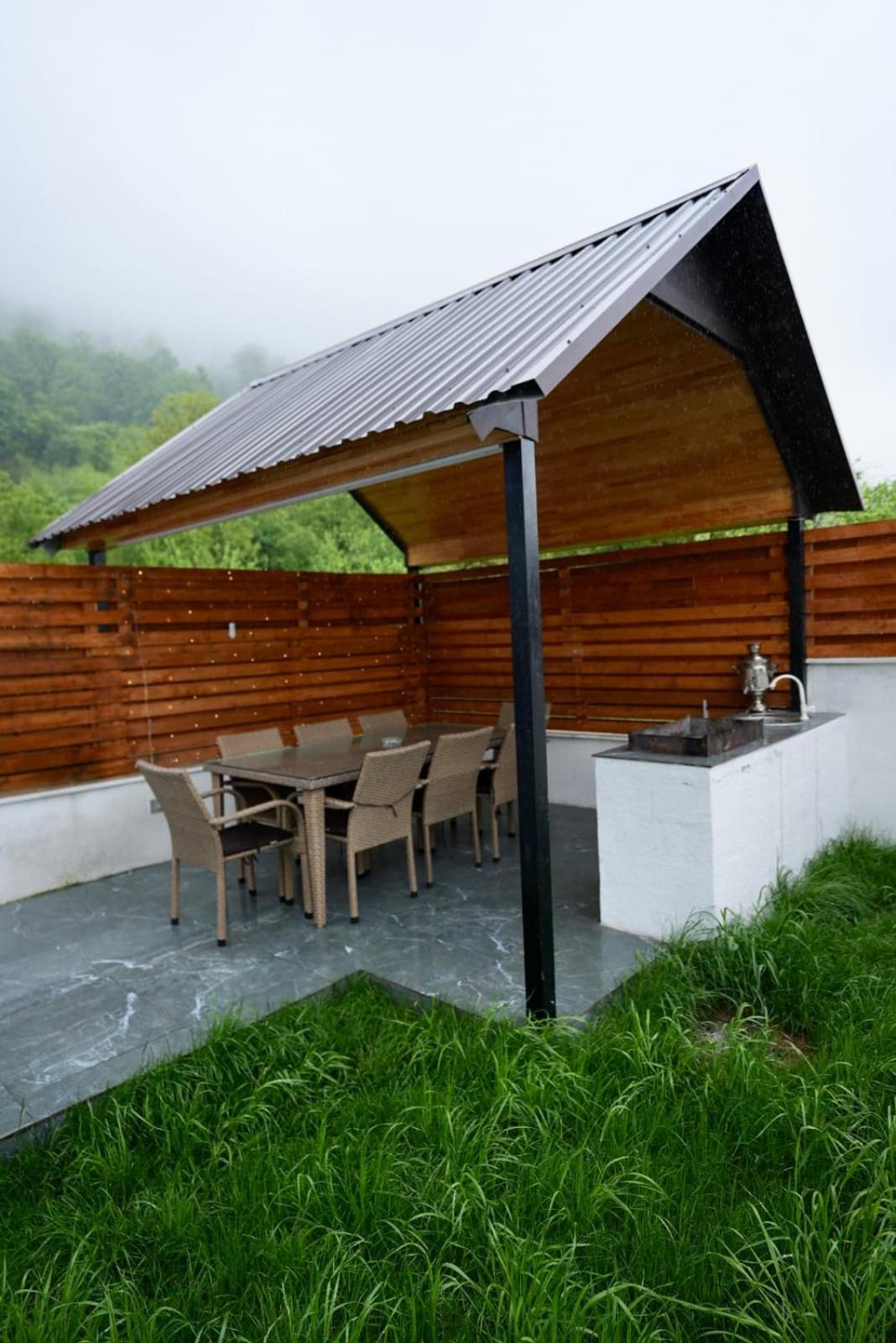 3Gozel Aframe Villa Gabala Exteriör bild