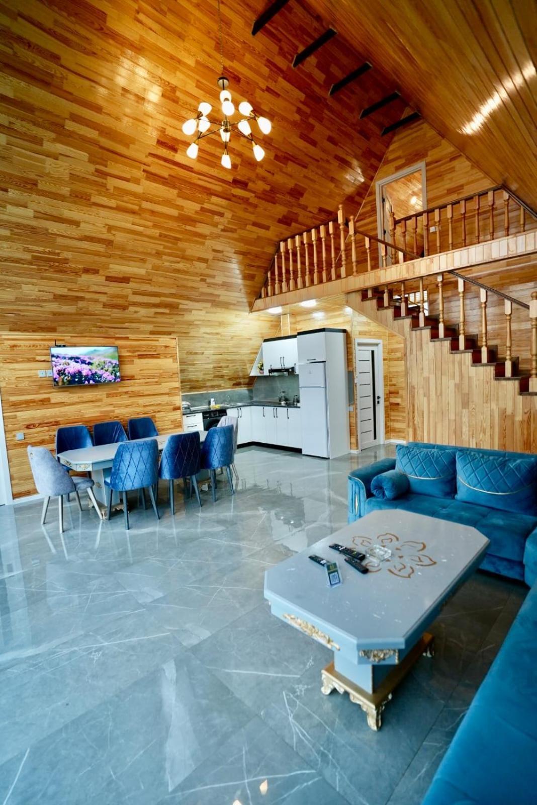 3Gozel Aframe Villa Gabala Exteriör bild