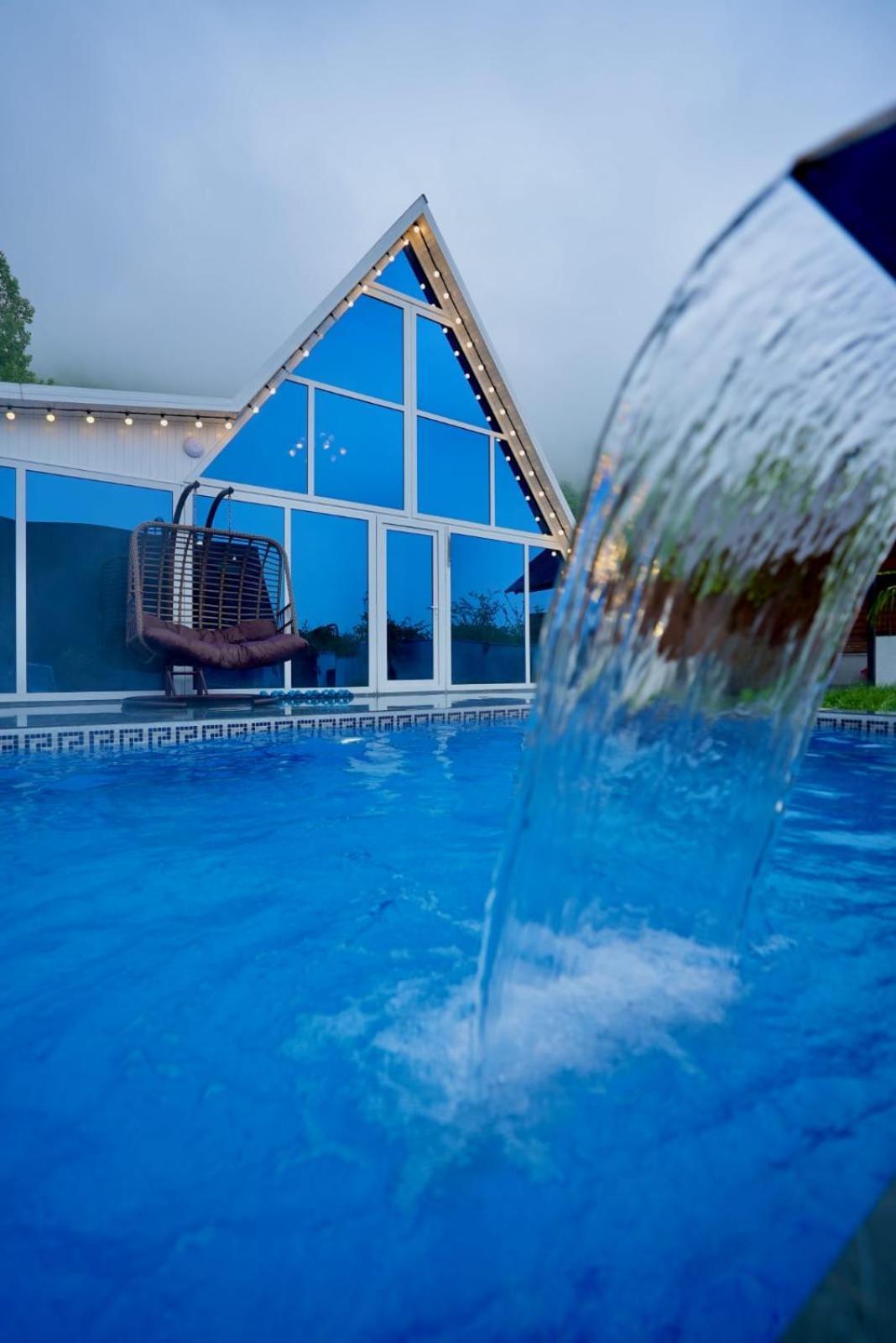 3Gozel Aframe Villa Gabala Exteriör bild