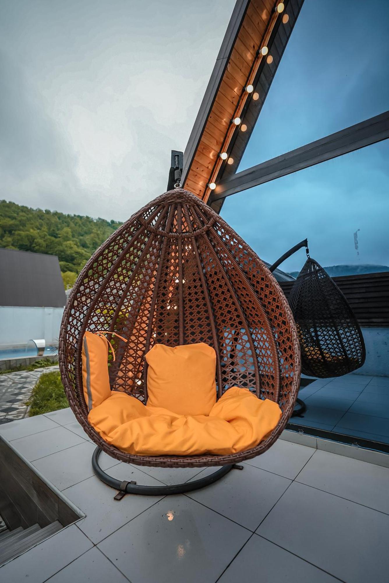 3Gozel Aframe Villa Gabala Exteriör bild